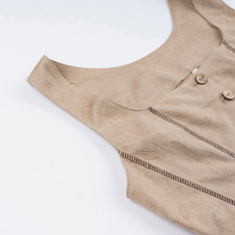 goth-retro-khaki-square-neck-buttons-stitched-sleeveless-top-7