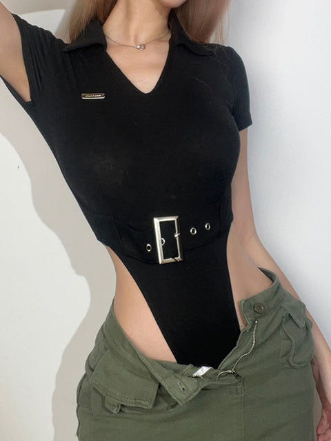 streetwear-black-bodycon-buckle-summer-casual-slim-belted-bodysuit-4