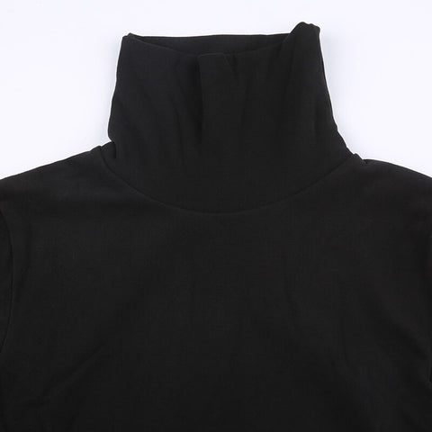 warm-shaggy-turtleneck-elegant-faux-fur-bodycon-ruched-black-winter-dress-6