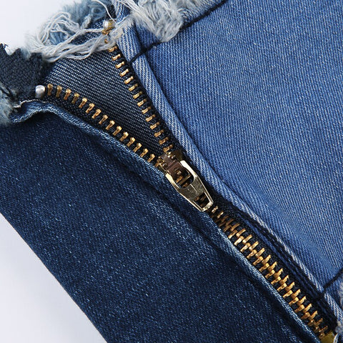 blue-sexy-tassel-denim-buckle-sleeveless-outfits-dress-8