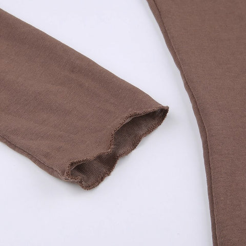 casual-skinny-brown-basic-long-sleeve-buttons-up-slim-solid-sexy-spring-top-7