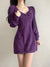 purple-loose-corduroy-ruched-square-neck-elegant-solid-long-sleeve-party-dress-2
