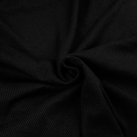 Body negro transparente de patchwork de malla flaca