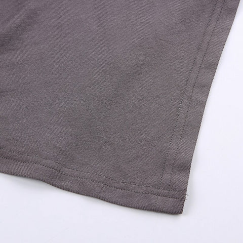 casual-turtleneck-print-star-ruched-irregular-hem-basic-tee-shirts-8