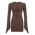 vintage-knitted-brown-skinny-mini-drawstring-corset-elegant-flare-sleeve-party-dress-7