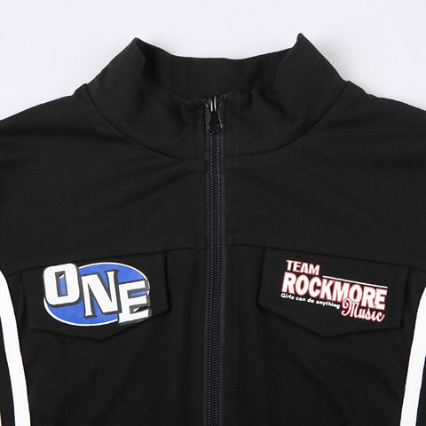 black-skinny-stripe-letter-zip-up-short-sleeve-top-6