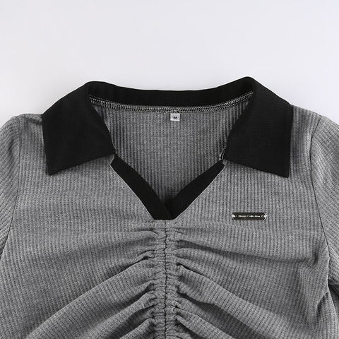 casual-basic-drawstring-irregular-hem-slim-stitch-contrast-cute-crop-top-5