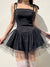 chic-strappy-balletcore-pleated-mesh-patchwork-tulle-party-slim-mini-dress-3