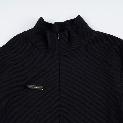 streetwear-zipper-skinny-black-buckle-turtleneck-motorcycle-one-piece-bodysuit-6