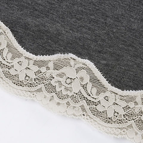 retro-square-neck-folds-long-sleeve-lace-patchwork-buttons-slim-top-7