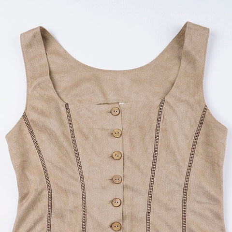 goth-retro-khaki-square-neck-buttons-stitched-sleeveless-top-8