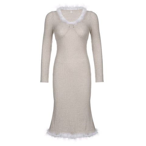 fashion-fur-trim-knitted-elegant-furry-bow-slim-casual-autumn-winter-long-dress-5
