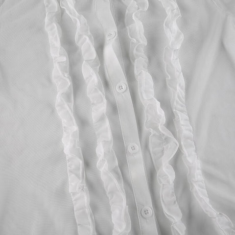 white-ruffles-patchwork-mesh-see-through-buttons-up-cardigan-spring-summer-sexy-blouse-7