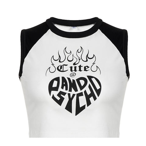white-and-black-printed-sleeveless-bodycon-basic-short-summer-cute-t-shirt-5