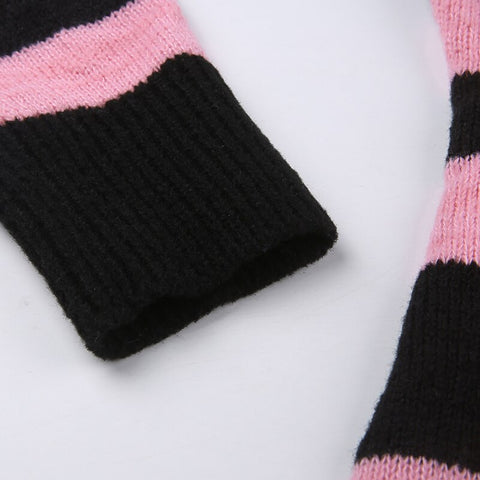 grunge-fairycore-stripe-off-shoulder-sweater-mini-retro-dress-8