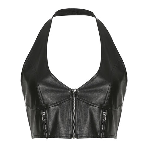 streetwear-fashion-halter-neck-zipper-pu-leather-bodycon-backless-sexy-vest-4