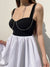 elegant-diamonds-patchwork-corset-milkmaid-a-line-strap-birthday-dress-2