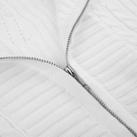 casual-basic-white-cardigans-knit-tops-zip-up-hooded-sweater-6