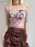 flowers-print-mesh-patchwork-off-shoulder-sleeveless-sexy-top-1