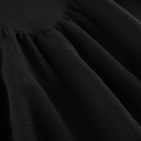 chic-square-neck-black-corset-folds-slim-elegant-pleated-mini-party-dress-11