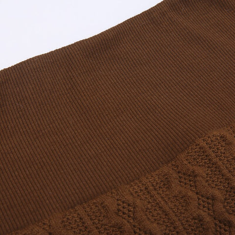 brown-bodycon-star-patched-knitted-autumn-winter-party-mini-pencil-fur-skirt-7