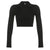 black-knitted-long-sleeve-t-shirts-basic-turn-down-collar-crop-tops-9