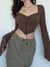 brown-square-neck-flare-sleeve-corset-crop-vintage-drawstring-top-2