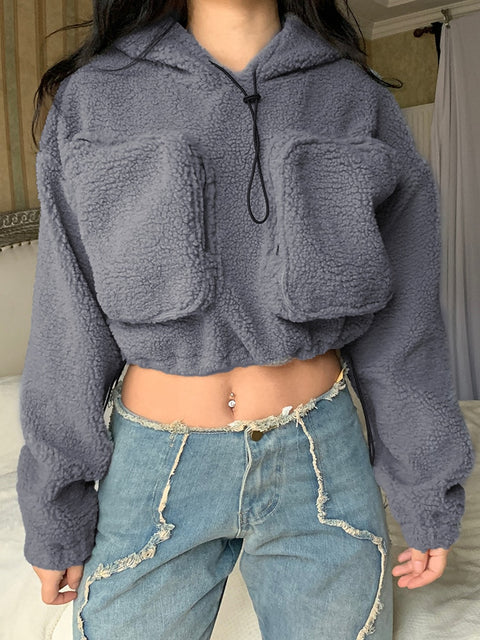 shaggy-warm-lamb-wool-pullover-casual-drawstring-teddy-pockets-hoodie-1