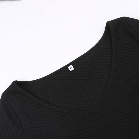 casual-frill-long-sleeve-black-slim-basic-fashion-elegant-chic-mini-dress-6