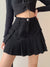 cargo-style-black-high-waist-denim-mini-solid-pockets-casual-pleated-skirt-4
