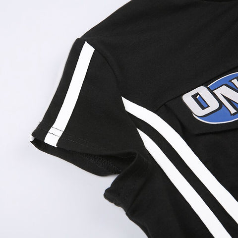 black-skinny-stripe-letter-zip-up-short-sleeve-top-7