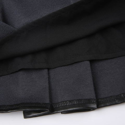 casual-basic-street-high-waist-mini-pleated-preppy-style-short-leather-skirt-12