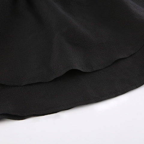 chic-square-neck-black-corset-folds-slim-elegant-pleated-mini-party-dress-12