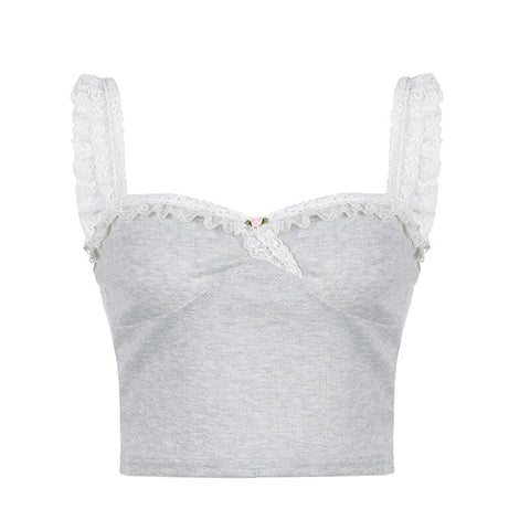 cute-grey-lace-patchwork-strap-mini-backless-camisole-retro-ruffles-cropped-top-5