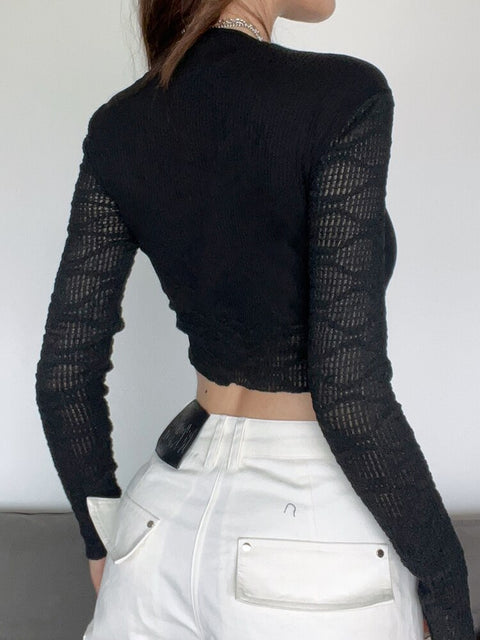 square-neck-black-drawstring-knitted-basic-top-tee-4