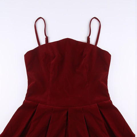 vintage-red-strap-elegant-evening-party-ruched-off-shoulder-ball-gown-sexy-mini-dress-5