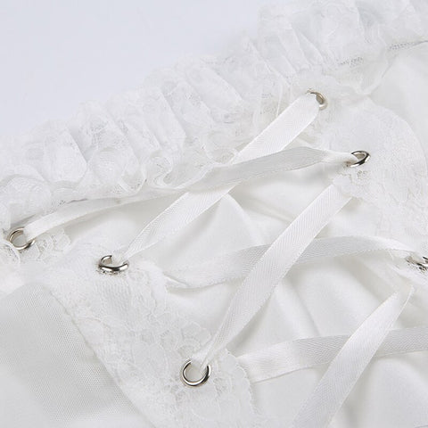 gauze-ruched-corset-aesthetic-sexy-cross-bandage-strapless-top-6