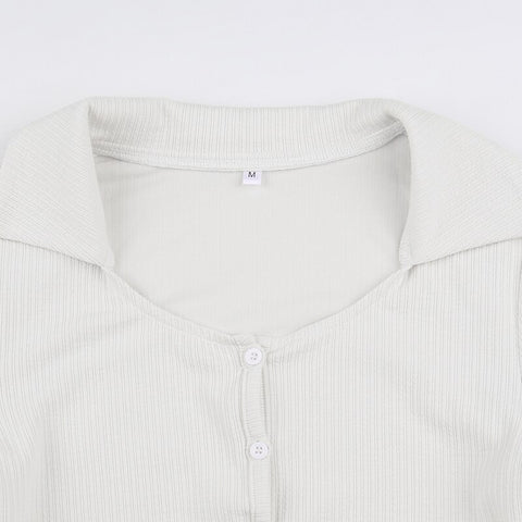 casual-basic-knitted-flare-sleeve-crop-buttons-solid-tops-6