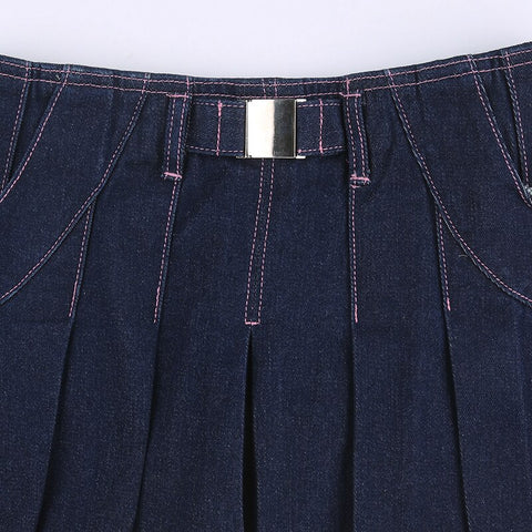 streetwear-line-stitching-zipper-pleated-mini-denim-casual-short-skirt-7