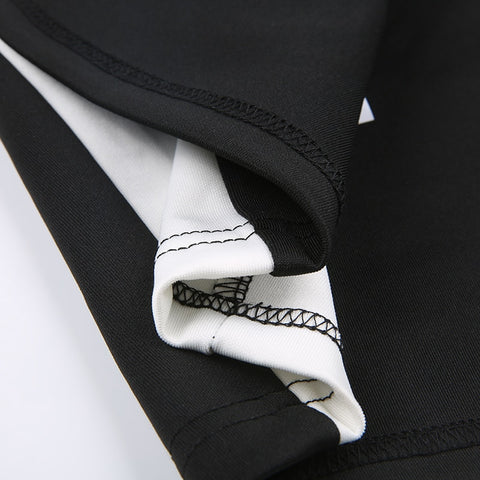 elegant-stripe-patchwork-bodycon-black-midi-long-sleeve-dress-8