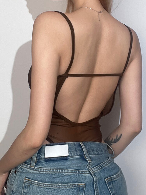 v-neck-skinny-brown-sexy-mesh-backless-see-through-bodysuit-5