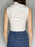 white-sleeveless-stand-collar-basic-buttons-pockets-cardigan-retro-top-3