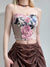 flowers-print-mesh-patchwork-off-shoulder-sleeveless-sexy-top-4