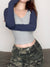 casual-basic-ribbed-knit-skinny-hooded-patchwork-buttons-contrast-crop-top-3