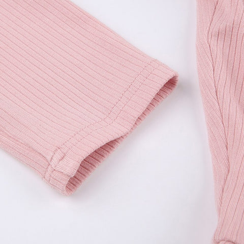 sweet-pink-knit-lace-patchwork-slim-ruffles-bow-square-neck-crop-top-10