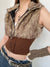 vintage-brown-turtleneck-fur-sexy-sleeveless-short-coat-3