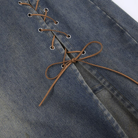 streetwear-asymmetrical-patchwork-burr-lace-up-side-split-denim-long-skirt-7