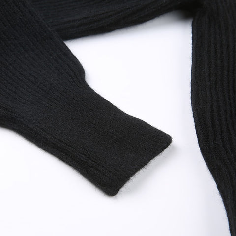 black-bow-patched-knitted-cardigans-buttons-up-cute-sweater-8