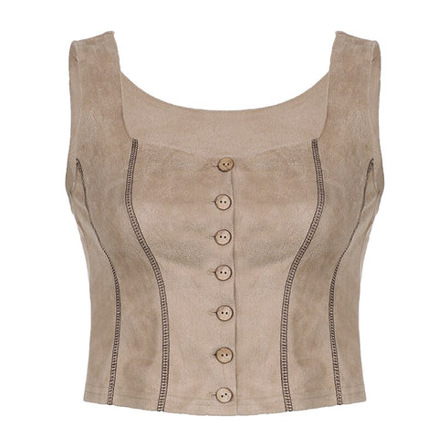 goth-retro-khaki-square-neck-buttons-stitched-sleeveless-top-6