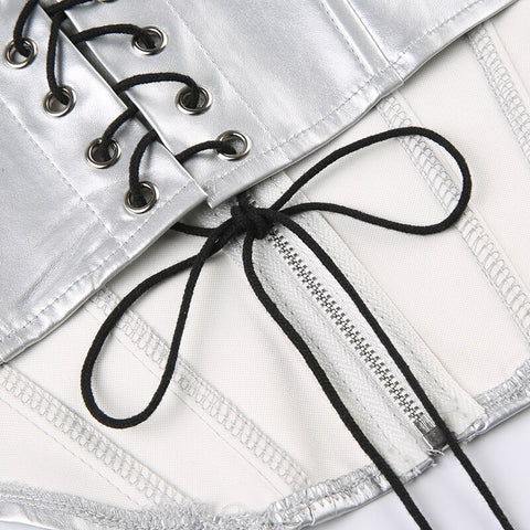 silver-zipper-stitching-off-shoulder-lace-up-sexy-leather-top-12